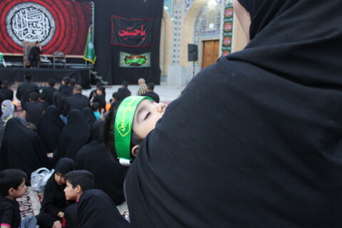 تصاویر/ مراسم شیرخوارگان حسینی جوپار