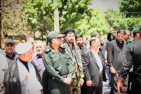 تصاویر / تشییع پیکر مطهر دو شهید فراجا در تویسرکان