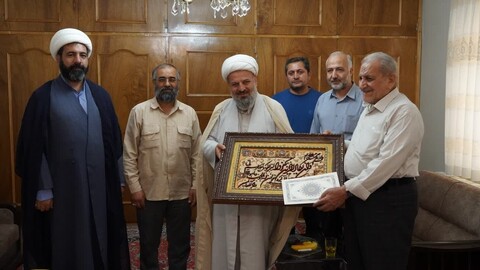 تصاویر / تجلیل مدیرکل تبلیغات اسلامی همدان از پیرغلامان همدان