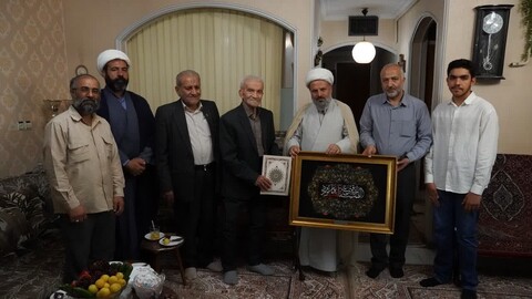 تصاویر / تجلیل مدیرکل تبلیغات اسلامی همدان از پیرغلامان همدان