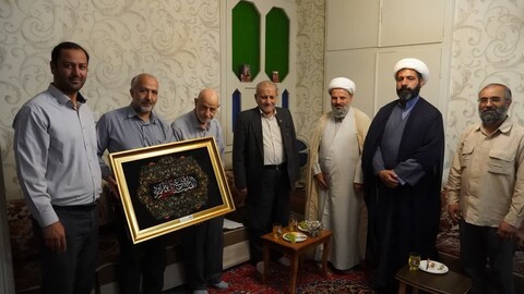 تصاویر / تجلیل مدیرکل تبلیغات اسلامی همدان از پیرغلامان همدان