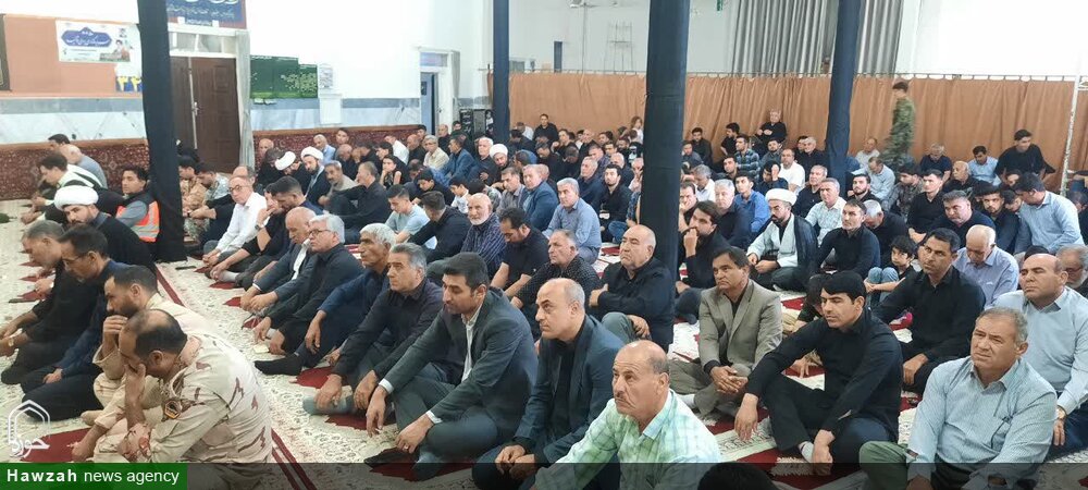 تصاویر/ اقامه نماز جمعه اصلاندوز