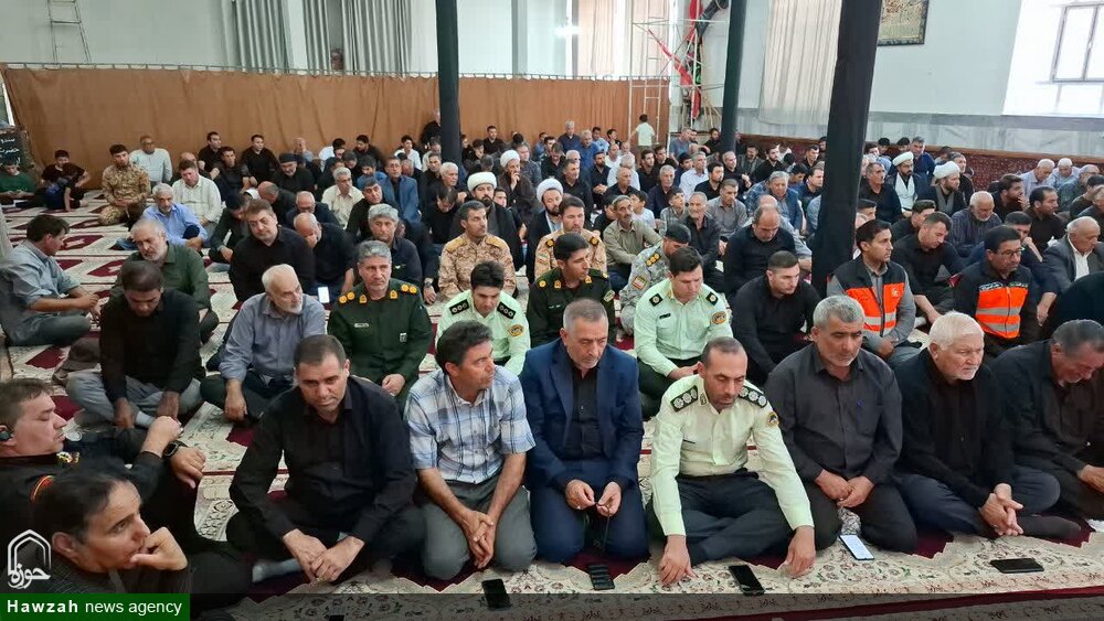 تصاویر/ اقامه نماز جمعه اصلاندوز