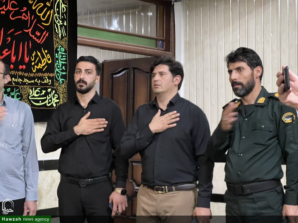 تصاویر/ آیین طشت گذاری مسجد جامع و محلات شهرستان بیله‌سوار