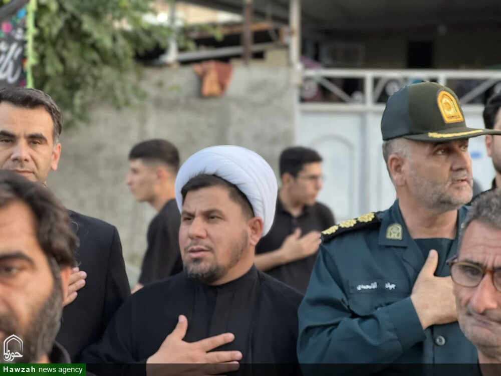 تصاویر/ آیین طشت گذاری مسجد جامع و محلات شهرستان بیله‌سوار