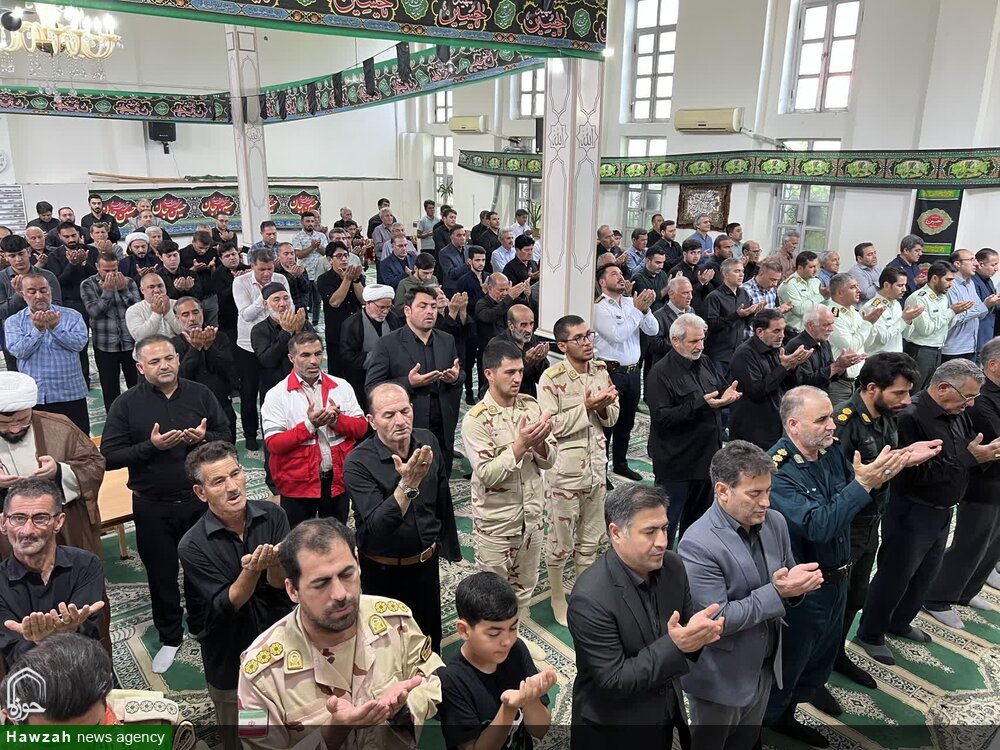 تصاویر/ اقامه نماز جمعه بیله سوار