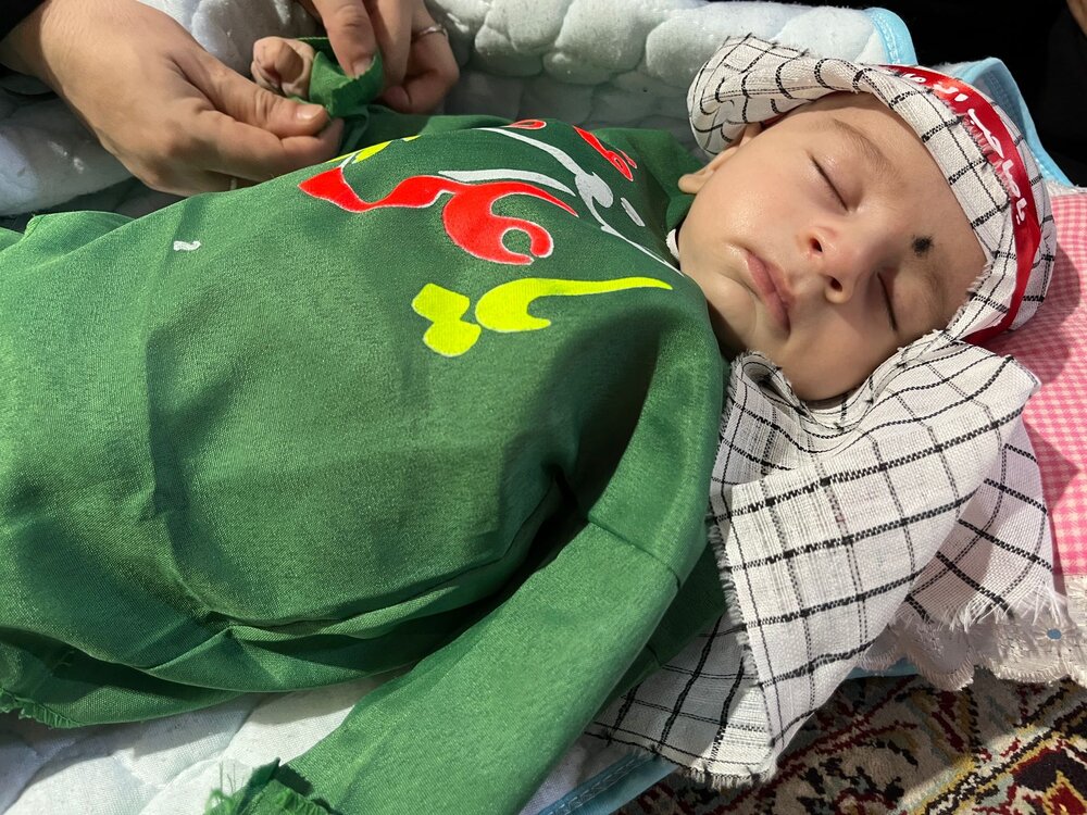 برگزاری مراسم «روز علیاصغر(ع)» در جامو و کشمیر ؛ ادای احترام به شهید ششماهه کربلا