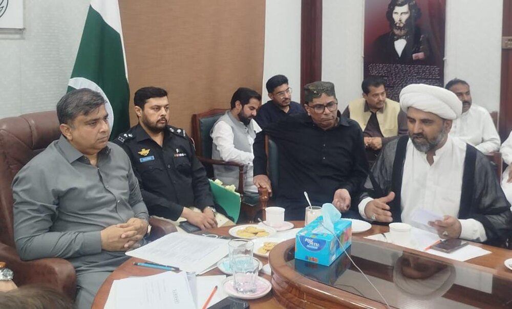 کالعدم تنظیم کے شرپسند عناصر کی سرگرمیوں پر گہری نظر رکھی جائے، علامہ مقصود ڈومکی