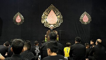 تصاویر/ مراسم دهه اول محرم هیئت آل یاسین استان یزد