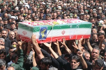 تصاویر / تشییع پیکر سردار شهید غلامرضا سوادکوهی در فریدن اصفهان