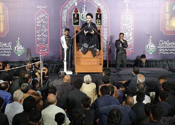 خطیب برجسته پاکستان: عاشورا؛ درس بزرگ رهایی از بند دنیا و نفس است