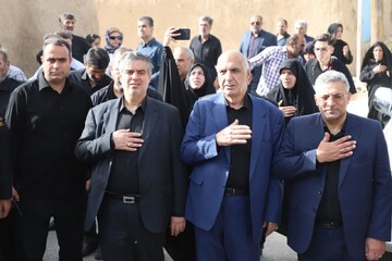 تصاویر/ تشییع پیکر شهید مهدی صارم‌پور در اراک