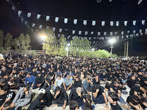 تصاویر / مراسم عزاداری دهه اول محرم در بیت الامام حسن المجتبی (ع) قم