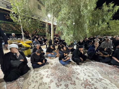 تصاویر / مراسم عزاداری دهه اول محرم در بیت الامام حسن المجتبی (ع) قم