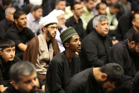 تصاویر/ گرامیداشت شهدای حمله رژیم صهیونیستی و هفتم تیر در شب دوم محرم