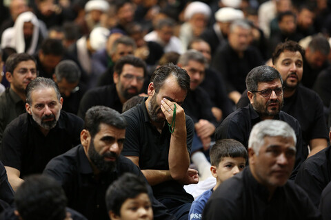 تصاویر/ گرامیداشت شهدای حمله رژیم صهیونیستی و هفتم تیر در شب دوم محرم