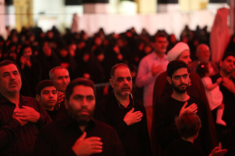 تصاویر/ گرامیداشت شهدای حمله رژیم صهیونیستی و هفتم تیر در شب دوم محرم