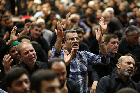 تصاویر/ گرامیداشت شهدای حمله رژیم صهیونیستی و هفتم تیر در شب دوم محرم