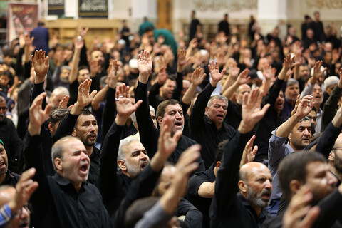 تصاویر/ گرامیداشت شهدای حمله رژیم صهیونیستی و هفتم تیر در شب دوم محرم