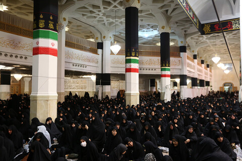 تصاویر/ گرامیداشت شهدای حمله رژیم صهیونیستی و هفتم تیر در شب دوم محرم