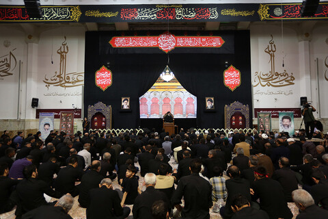 تصاویر/ گرامیداشت شهدای حمله رژیم صهیونیستی و هفتم تیر در شب دوم محرم