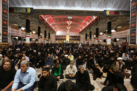 تصاویر/ گرامیداشت شهدای حمله رژیم صهیونیستی و هفتم تیر در شب دوم محرم