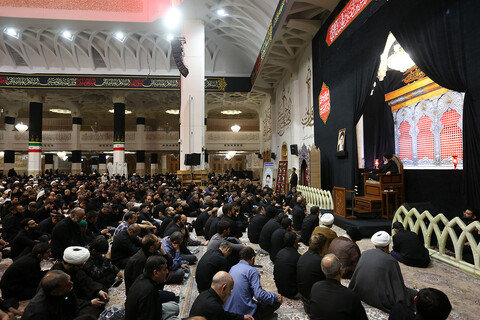 تصاویر/ گرامیداشت شهدای حمله رژیم صهیونیستی و هفتم تیر در شب دوم محرم