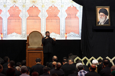 تصاویر/ گرامیداشت شهدای حمله رژیم صهیونیستی و هفتم تیر در شب دوم محرم