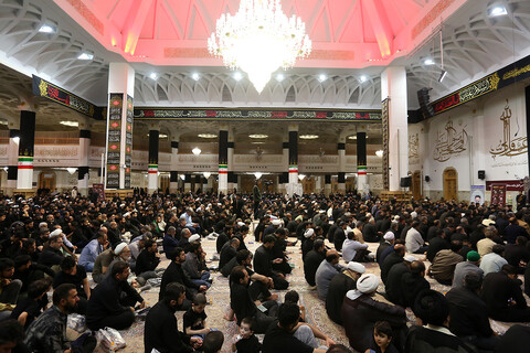 تصاویر/ گرامیداشت شهدای حمله رژیم صهیونیستی و هفتم تیر در شب دوم محرم