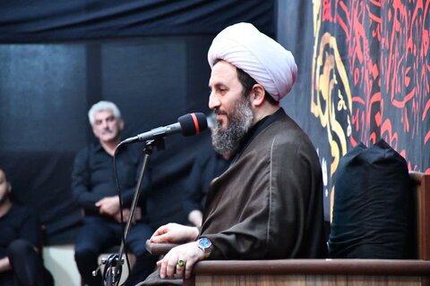 تصاویر/ مراسم عزاداری شب دوم محرم در مسجد ملااحمد خوی