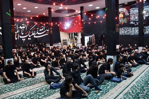 تصاویر/ مراسم عزاداری شب دوم محرم در مسجد ملااحمد خوی