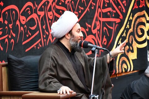 تصاویر/ مراسم عزاداری شب دوم محرم در مسجد ملااحمد خوی