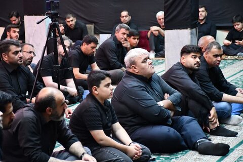 تصاویر/ مراسم عزاداری شب دوم محرم در مسجد ملااحمد خوی