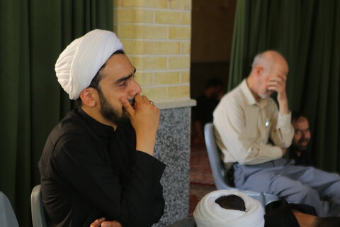 برگزاری مراسم عزاداری سیدالشهدا (ع) در مدرسه علمیه آیت الله آخوند(ره)