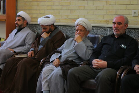 برگزاری مراسم عزاداری سیدالشهدا (ع) در مدرسه علمیه آیت الله آخوند(ره)