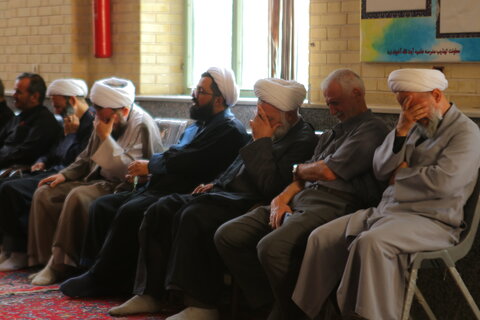 برگزاری مراسم عزاداری سیدالشهدا (ع) در مدرسه علمیه آیت الله آخوند(ره)