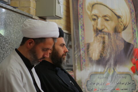 برگزاری مراسم عزاداری سیدالشهدا (ع) در مدرسه علمیه آیت الله آخوند(ره)