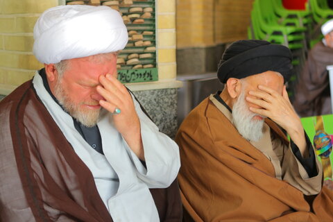 برگزاری مراسم عزاداری سیدالشهدا (ع) در مدرسه علمیه آیت الله آخوند(ره)