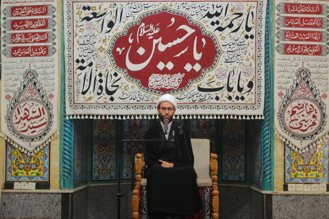 برگزاری مراسم عزاداری سیدالشهدا (ع) در مدرسه علمیه آیت الله آخوند(ره)