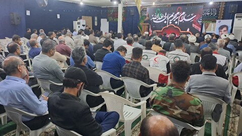تصاویر/ مراسم گرامیداشت شهدای هفتم تیر و شهید عباس حیدری در بوشهر