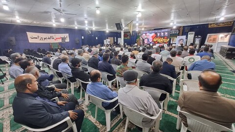 تصاویر/ مراسم گرامیداشت شهدای هفتم تیر و شهید عباس حیدری در بوشهر