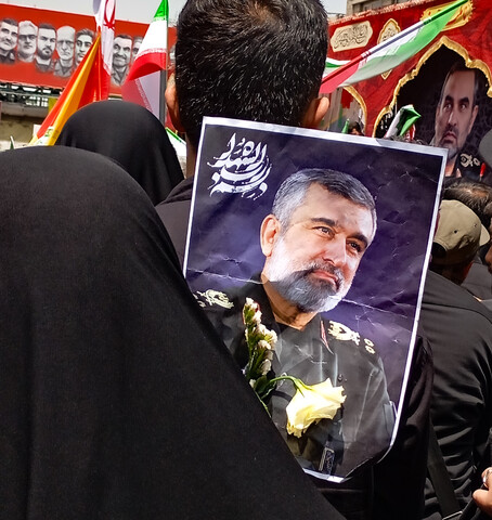 تصاویر/تشییع پیکر مطهر شهدای حملات اسرائیل به تهران