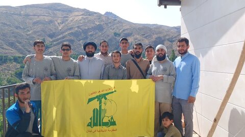 تصاویر /  اعزام گروه جهادی  طلاب مدرسه علمیه صالحیه قزوین به روستای سوگاه الموت