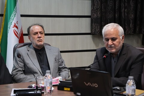 تصاویر / برگزاری نشست نهضت تکمیل پروژه خیرساز مرکز جامع سرطان همدان