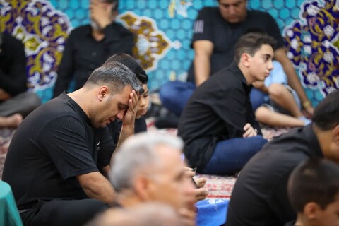 مراسم شب دوم هیئت رزمندگان