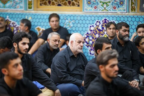 مراسم شب دوم هیئت رزمندگان