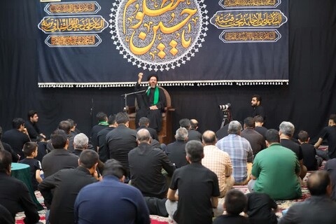 مراسم شب دوم هیئت رزمندگان