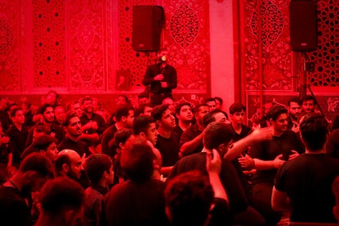 مراسم شب دوم هیئت رزمندگان