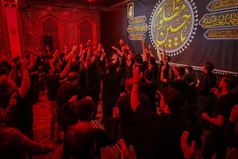 مراسم شب دوم هیئت رزمندگان