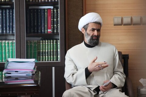 تصاویر / دیدار مدیر ومعاونین مرکز مدیریت حوزه علمیه استان قزوین با مدیر کل دادگستری استان قزوین